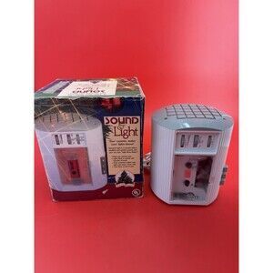 Vintage Dynasty Classics Sound & Light Cassette Player Light Show Christmas Tree
